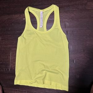 Lululemon - Neon yellow tank top